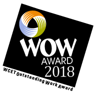 WOW award 2018 WCET outstanding work award