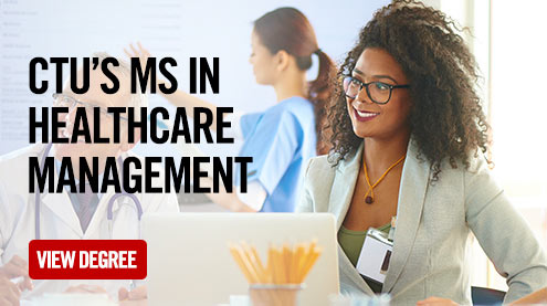 CTU's MS in Healthcare management - view degree