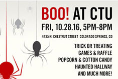 Boo at CTU Colorado Springs