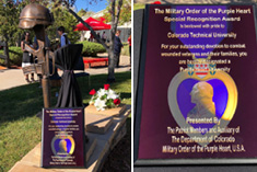 CTU Honored as a 2018 Purple Heart University