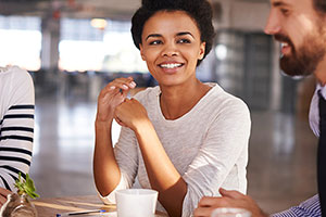 woman planning and tracking her success