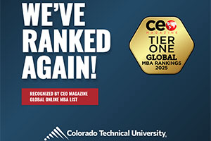 We've ranked again! - CEO Magazine tier one global MBA rankings 2025