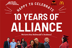 Happy to celebrate 10 years of alliance