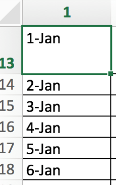 Excel - sequential autofill