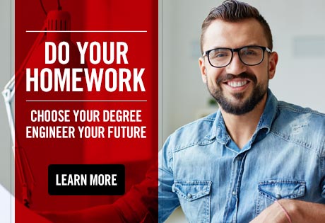choose your degree. engineer your future. learn more on engineering degrees at C T U
